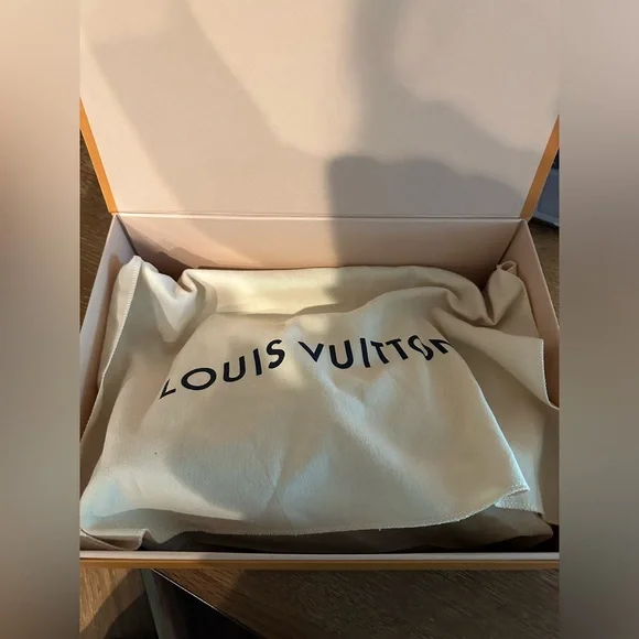 NEW Authentic Louis Vuitton V Tote BB Noir - Picture 7 of 11